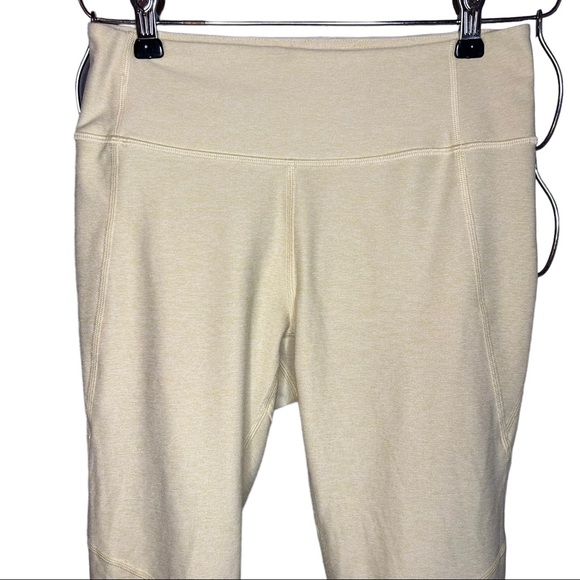 Outdoor Voices Yellow 3/4 Length Warm Up Leggings S - Picture 3 of 11